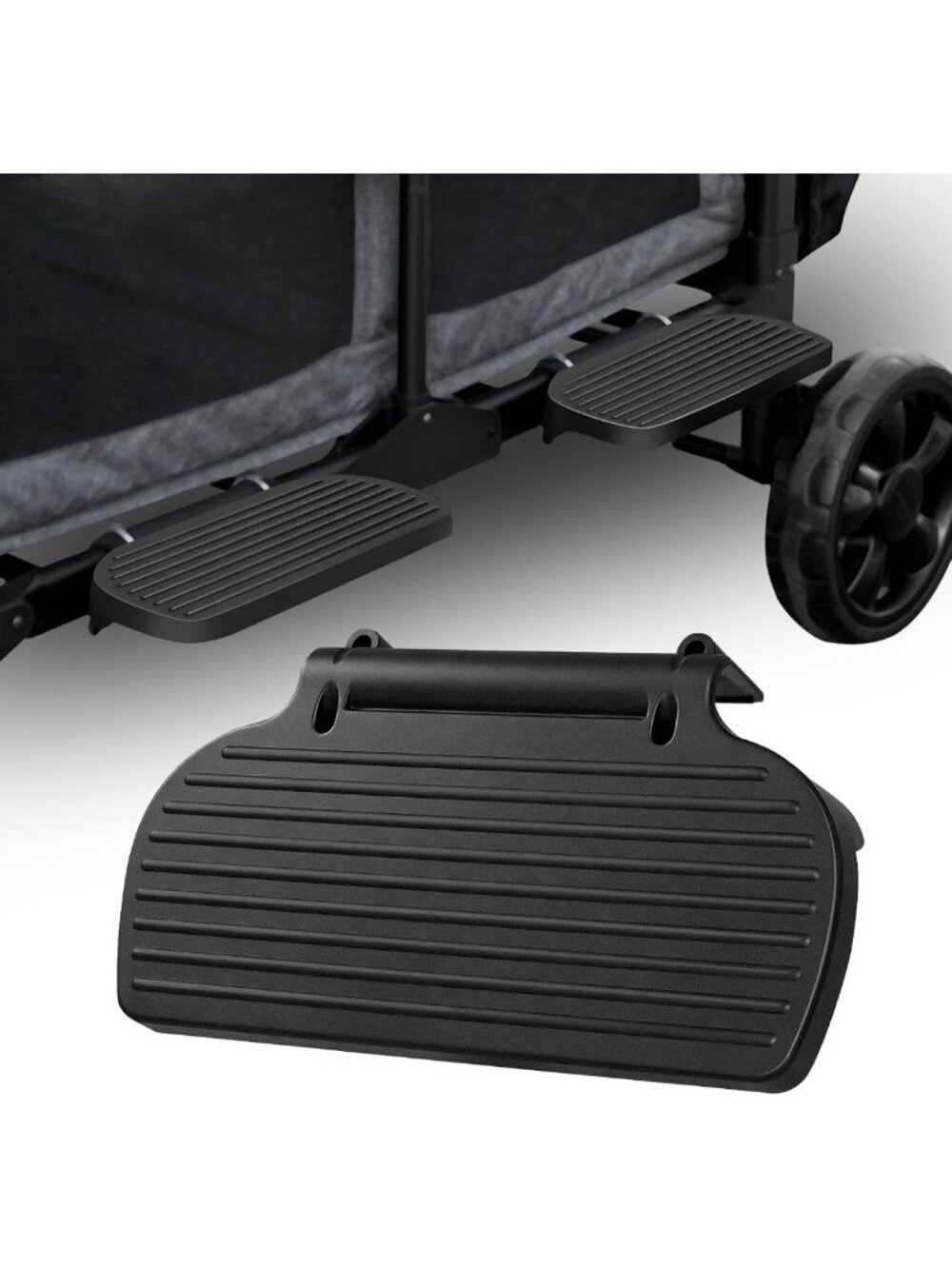 Foldable Ride-On Side Step Platform for Kids - Easy Climb Accessory, Tool-Free